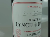 2x chateau lynch bages 2007 - afbeelding 2 van  4