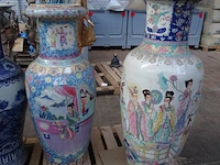 2x chinese vaas - afbeelding 1 van  5