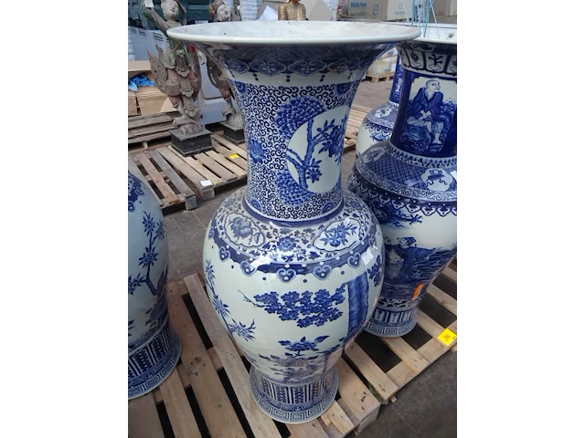 2x chinese vaas - afbeelding 3 van  6