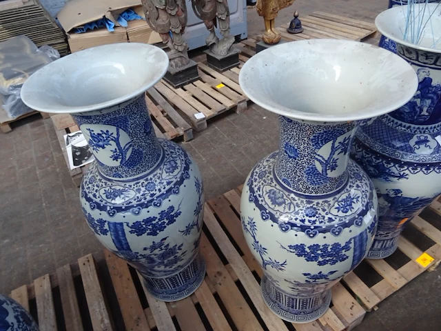 2x chinese vaas - afbeelding 4 van  6