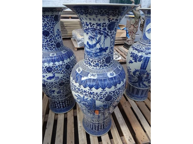 2x chinese vaas - afbeelding 2 van  8