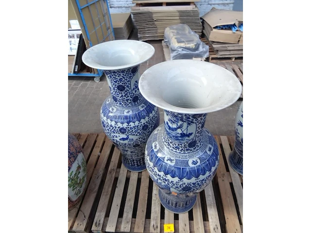 2x chinese vaas - afbeelding 4 van  8