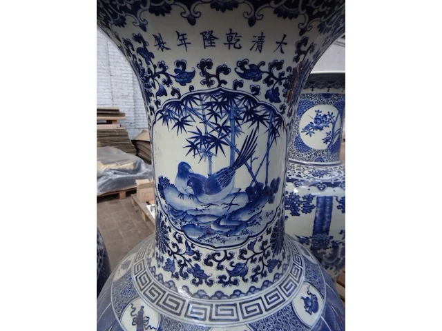 2x chinese vaas - afbeelding 5 van  8