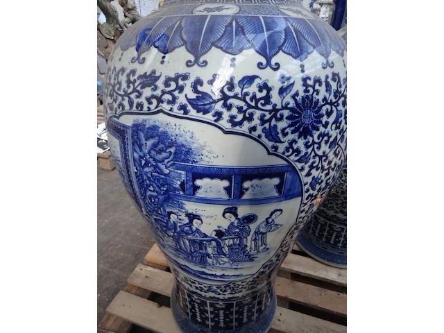 2x chinese vaas - afbeelding 7 van  8