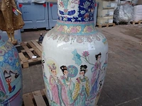2x chinese vaas - afbeelding 2 van  5