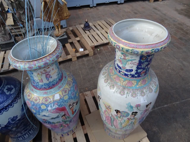 2x chinese vaas - afbeelding 4 van  5