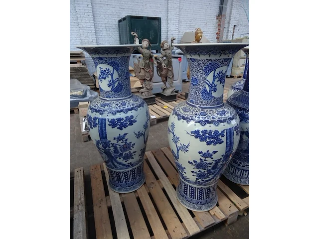 2x chinese vaas - afbeelding 1 van  6