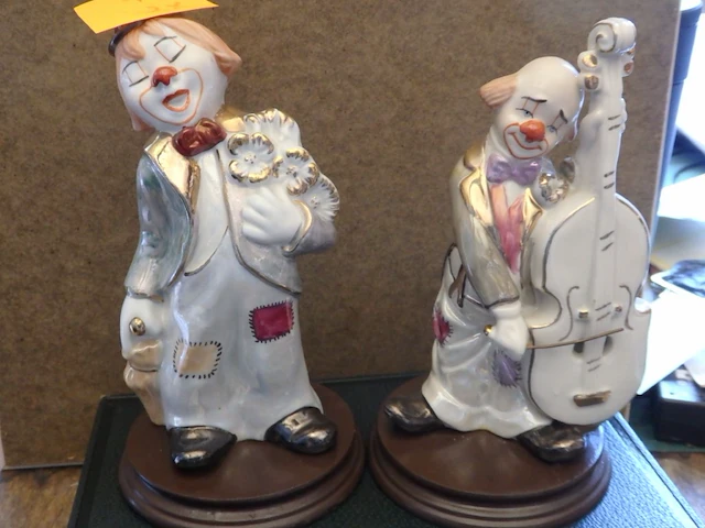 2x clown - afbeelding 1 van  1