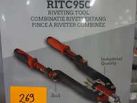 2x combinatie riveteertang mw tools - afbeelding 2 van  2