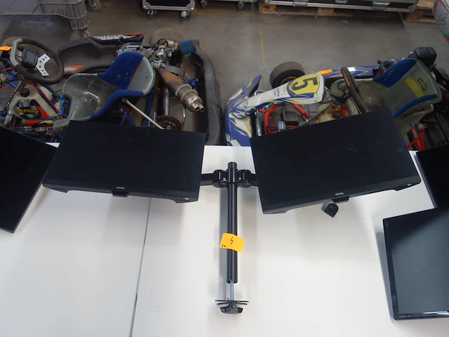 2x computerscherm benq - afbeelding 1 van  3