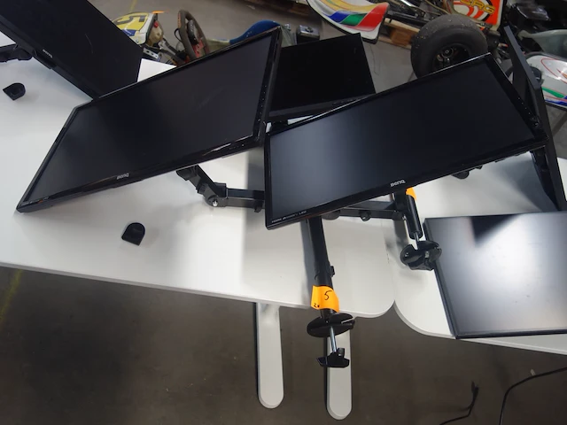 2x computerscherm benq - afbeelding 1 van  4
