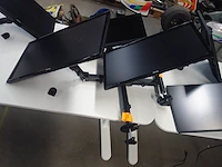 2x computerscherm benq