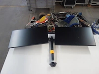 2x computerscherm lenovo