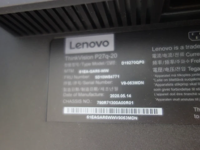 2x computerscherm lenovo - afbeelding 3 van  4