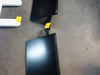 2x computerscherm lenovo