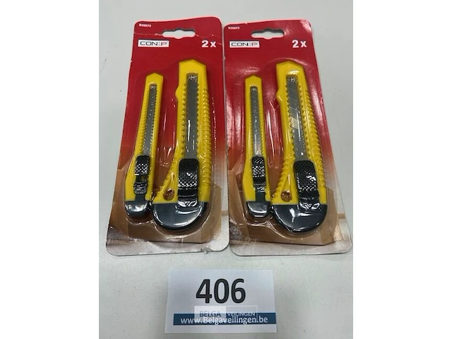 2x connex afbreekmes 9 en 18mm - afbeelding 1 van  3
