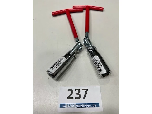 2x connex bougiesleutel 16mm met cardangewricht - afbeelding 1 van  3