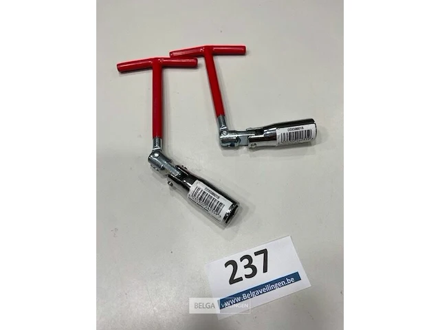2x connex bougiesleutel 16mm met cardangewricht - afbeelding 3 van  3