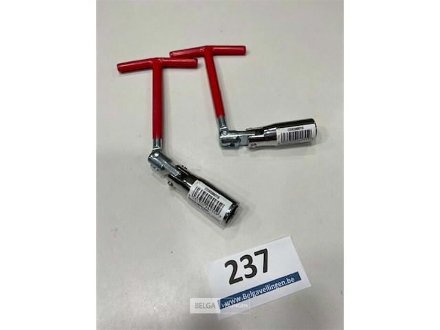 2x connex bougiesleutel 16mm met cardangewricht - afbeelding 3 van  3