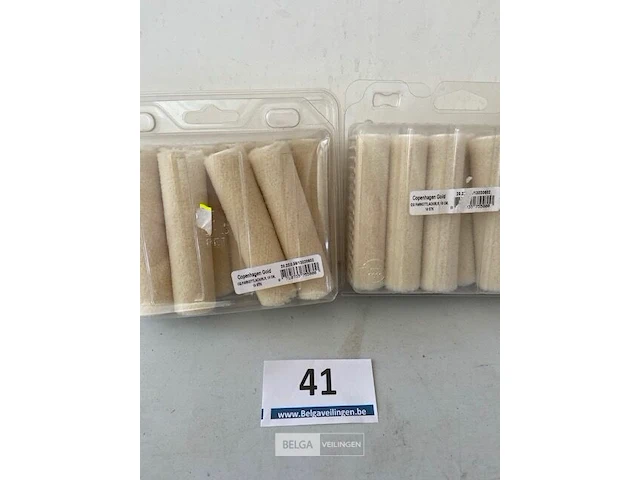 2x copenhagen gold parketroller 10st/doos - afbeelding 1 van  3