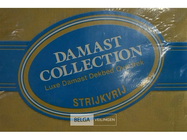 2x damast collection dekbedovertrek 240x220cm - afbeelding 5 van  6