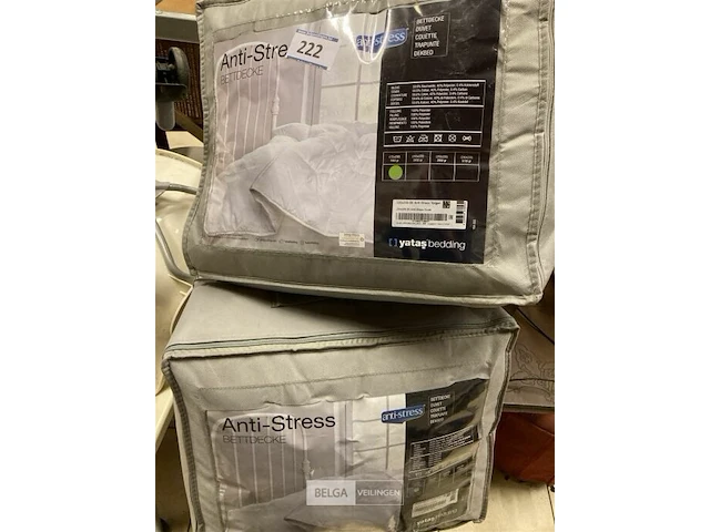 2x dekbed anti stress ± 135x200 - afbeelding 1 van  3