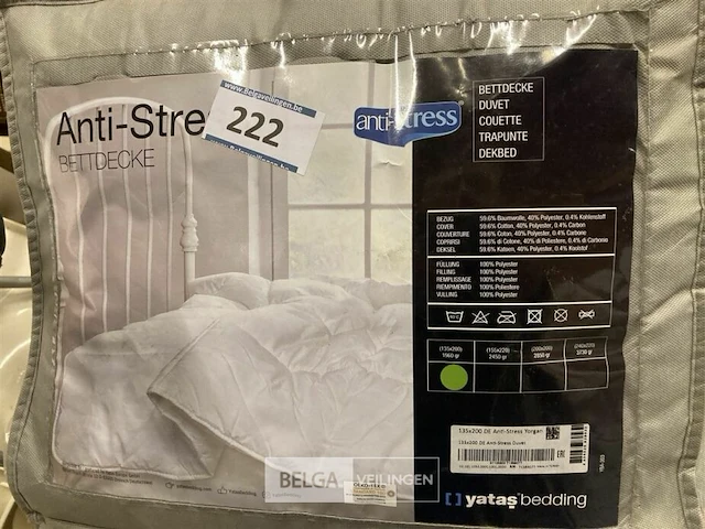 2x dekbed anti stress ± 135x200 - afbeelding 2 van  3
