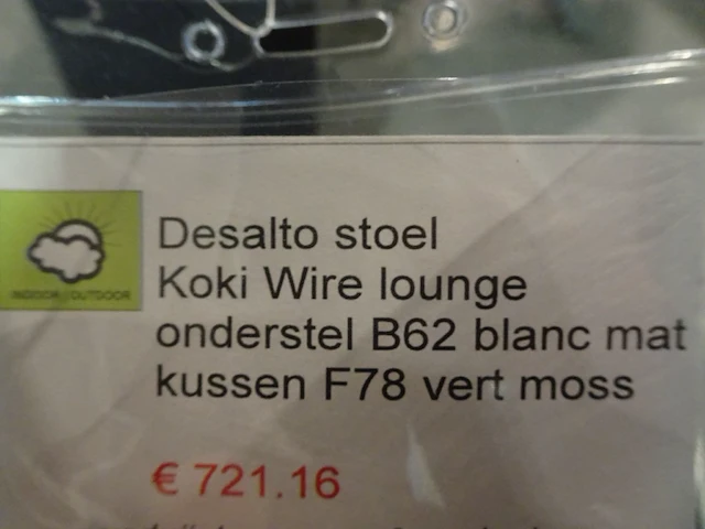 2x desalto stoel - afbeelding 4 van  4