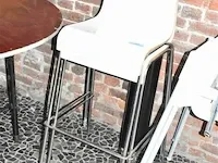 2x design buffetstoel zithoogte =80 - afbeelding 1 van  1