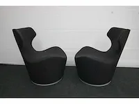 2x design fauteuil b&b italia piccola papilio - afbeelding 3 van  9