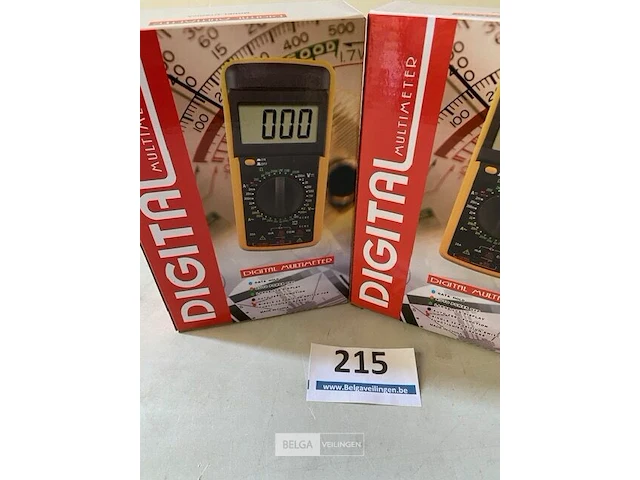 2x digitale multimeter - afbeelding 3 van  3