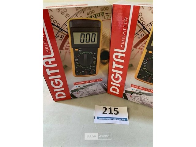 2x digitale multimeter - afbeelding 3 van  3