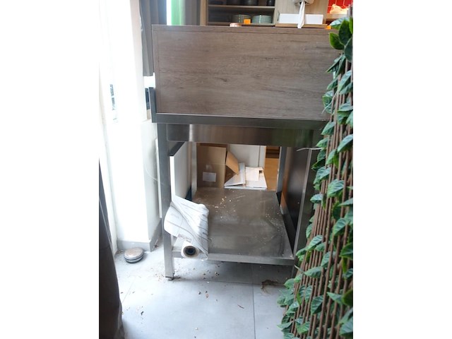 2x div rvs werktafel - afbeelding 3 van  3
