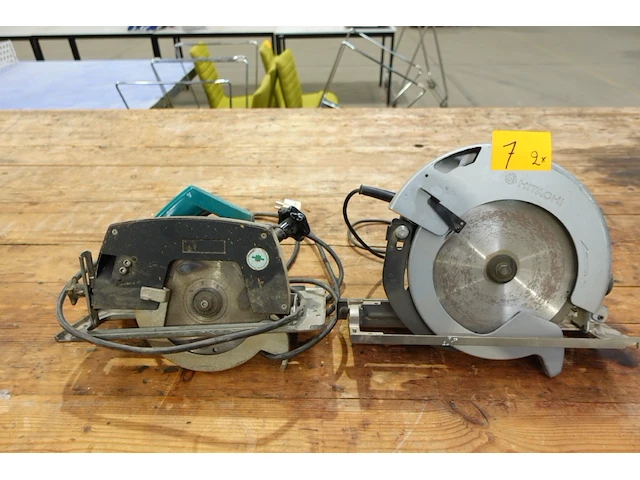 2x diverse cirkelzaagmachines - afbeelding 1 van  5