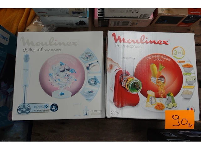2x diverse huishoudtoestellen - afbeelding 1 van  1