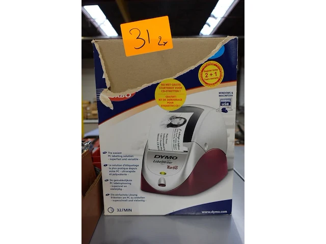 2x diverse labeltoestellen dymo - afbeelding 2 van  5