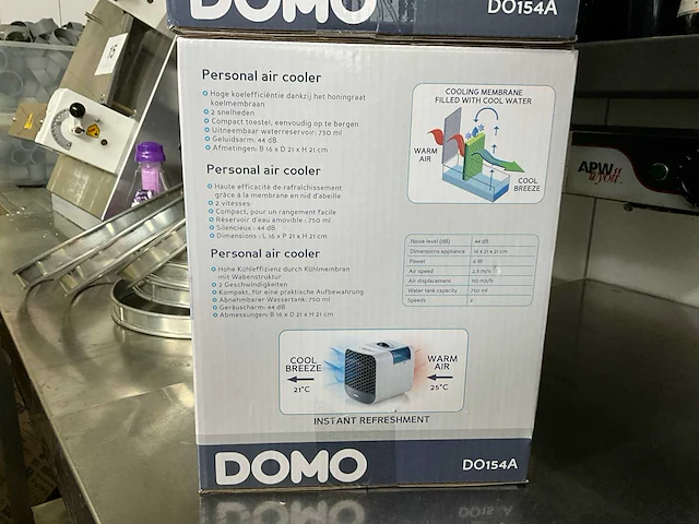 2x domo do154a air cooler - afbeelding 3 van  5