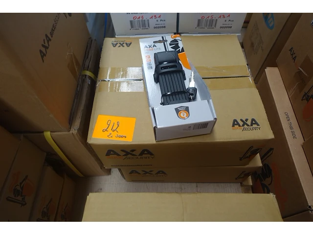 2x doos fietssloten axa - afbeelding 1 van  2