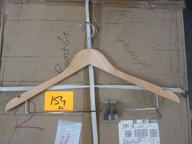 2x doos gevormde klerenhangers - afbeelding 1 van  5