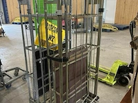 2x draadkar ± 65x80x170 - afbeelding 2 van  4