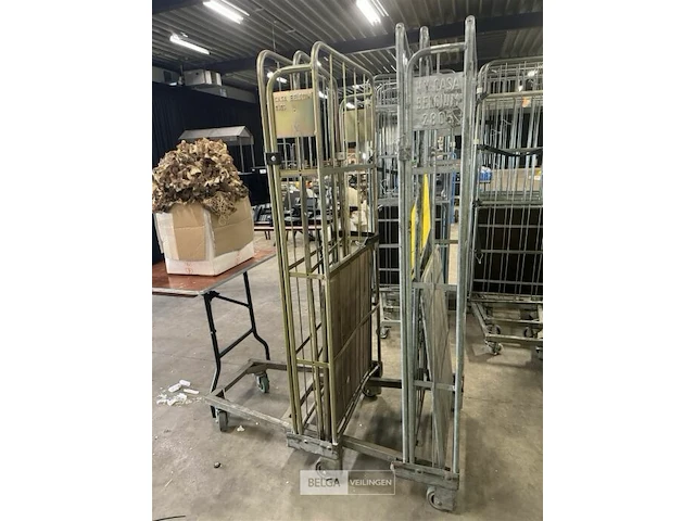 2x draadkar ± 65x80x170 - afbeelding 4 van  4