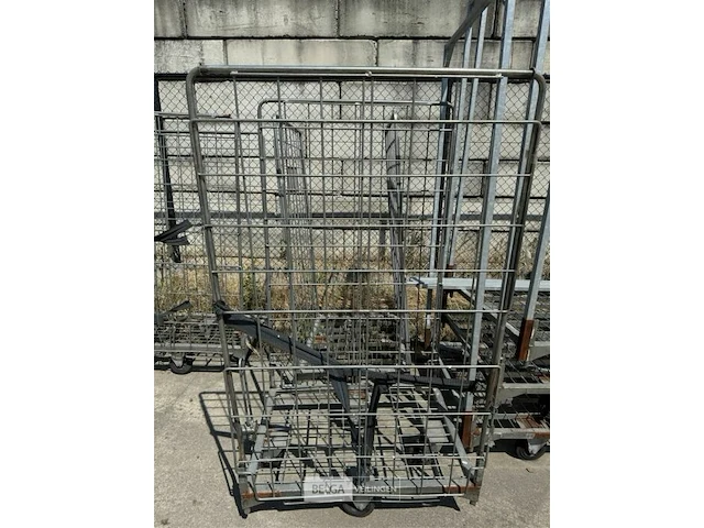 2x draadkarren - transportkarren - afbeelding 2 van  3