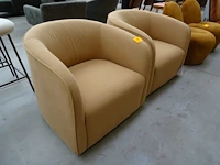 2x draaibare fauteuil pr living - afbeelding 2 van  3