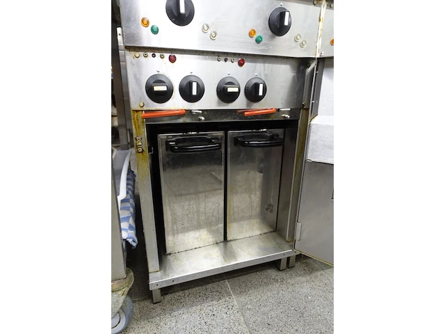 2x dubbele inox friteuse valentine - afbeelding 5 van  7