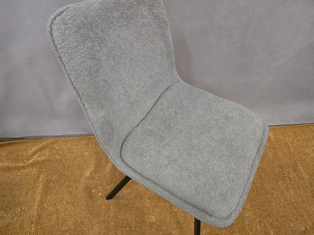 2x eetkamerstoel brink grey fabrics - afbeelding 2 van  3