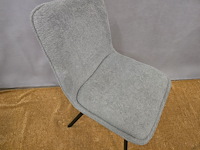 2x eetkamerstoel brink grey fabrics - afbeelding 2 van  3