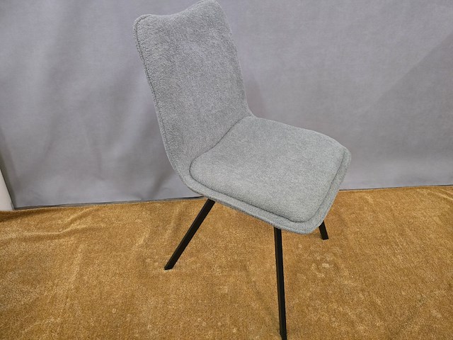 2x eetkamerstoel brink grey fabrics - afbeelding 1 van  3