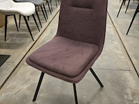 2x eetkamerstoel brink winered fabrics - afbeelding 1 van  4