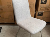2x eetkamerstoel grey unic design - afbeelding 1 van  1