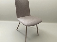 2x eetkamerstoel grey unic design